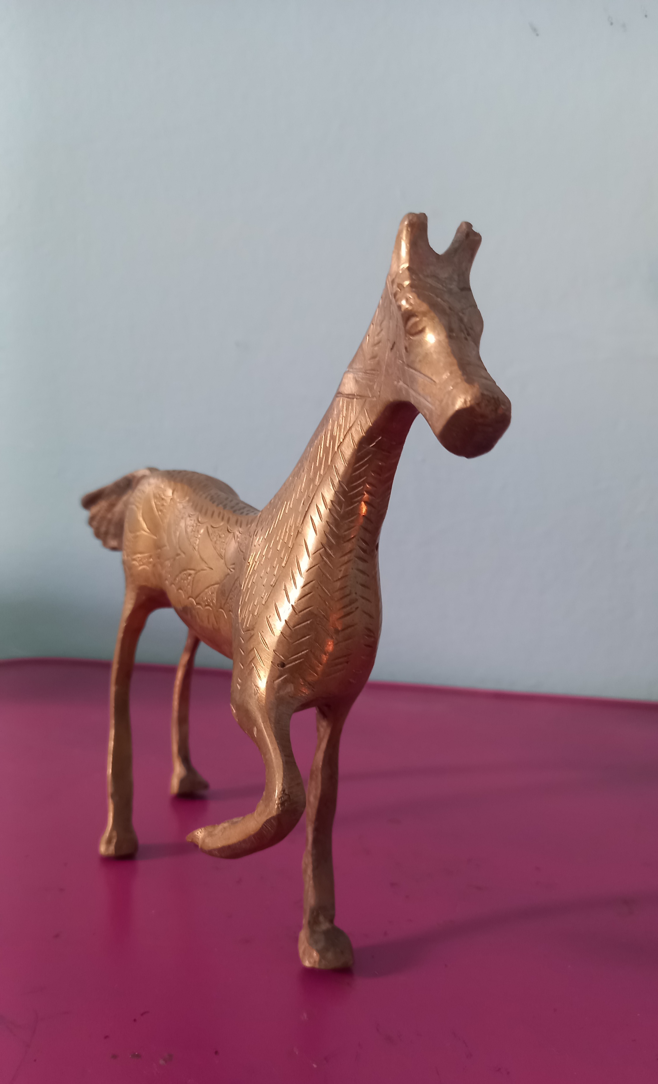heval en Cuivre Rouge Fait Main-Pièce de Collection Antique 🌟🐎 الحصان الجميل من النحاس الأحمر 🏆