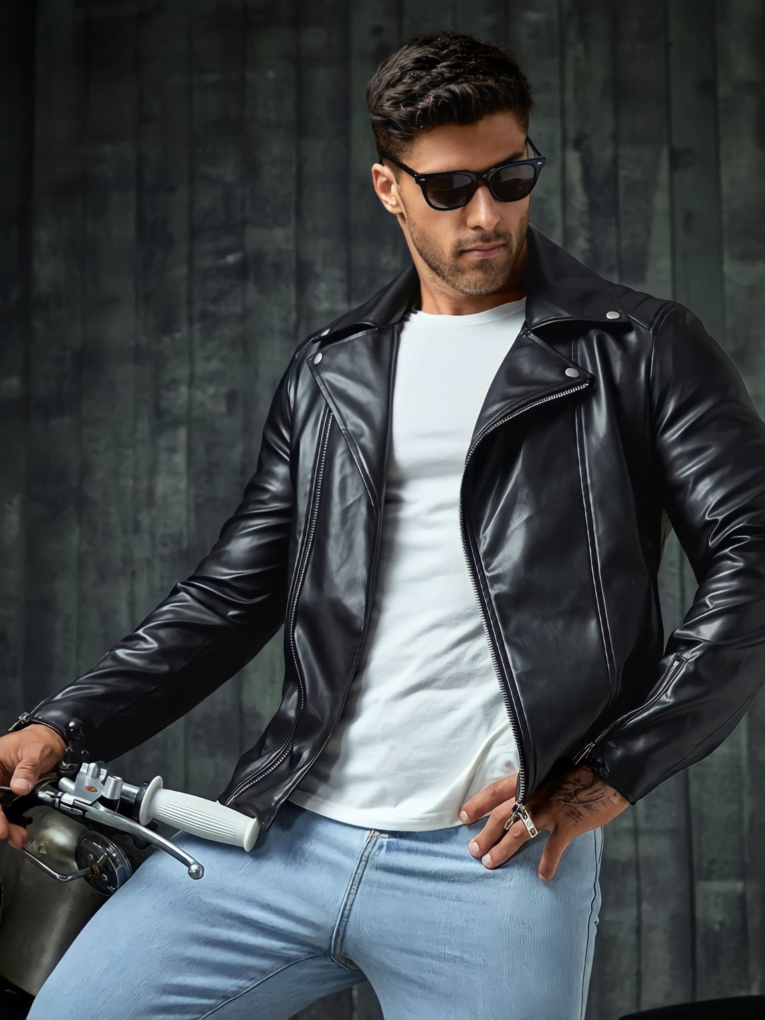 جاكيت جلد هارلي