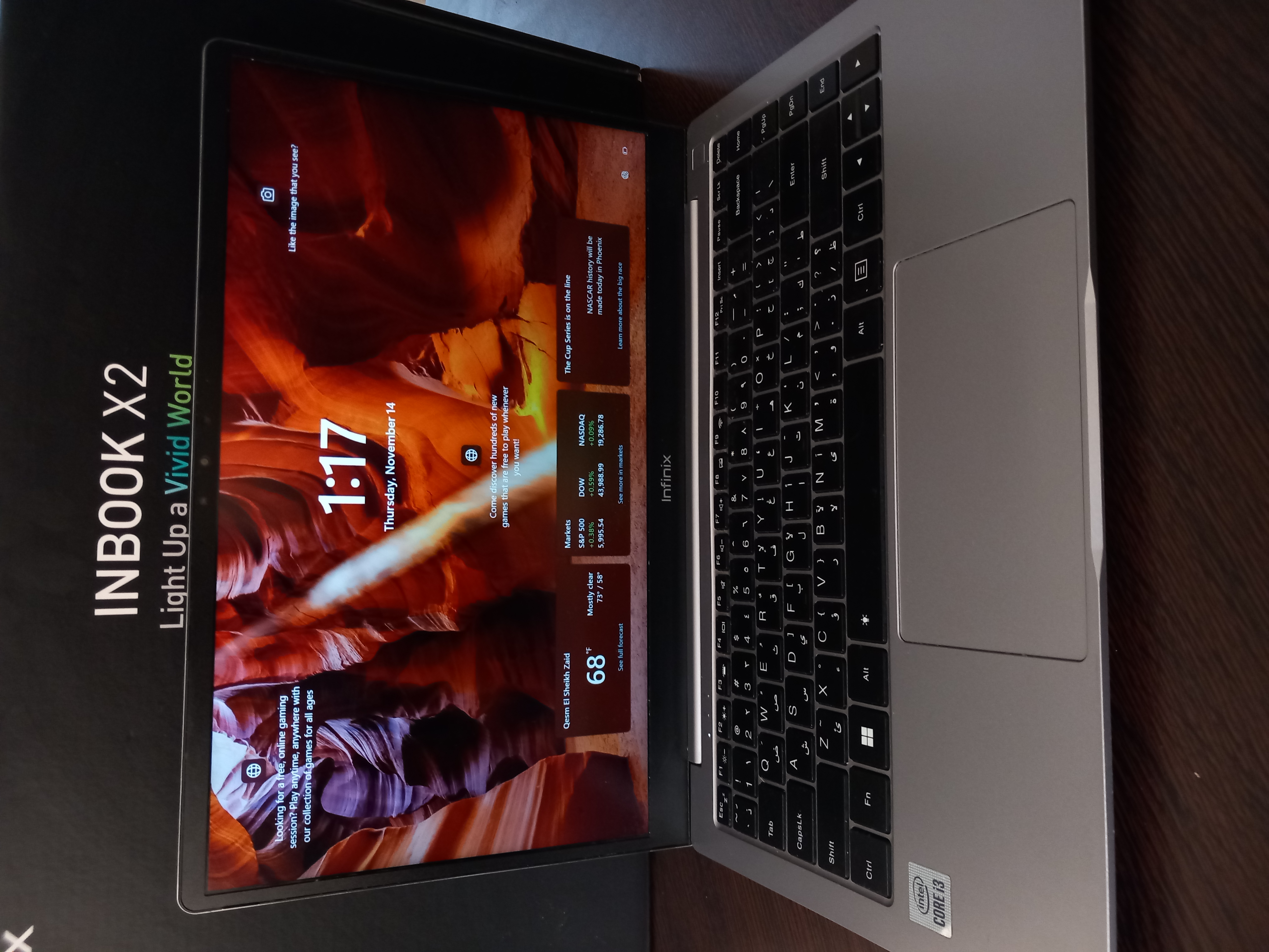 lap top infinix inbook x2