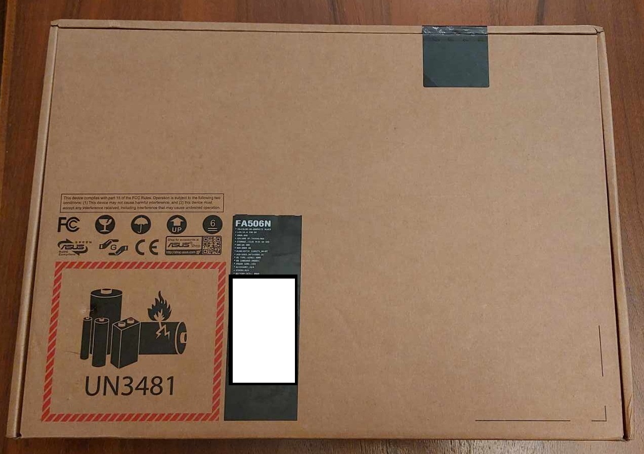 ASUS TUF Gaming A15 FA506NFR-HN007W Gaming Laptop