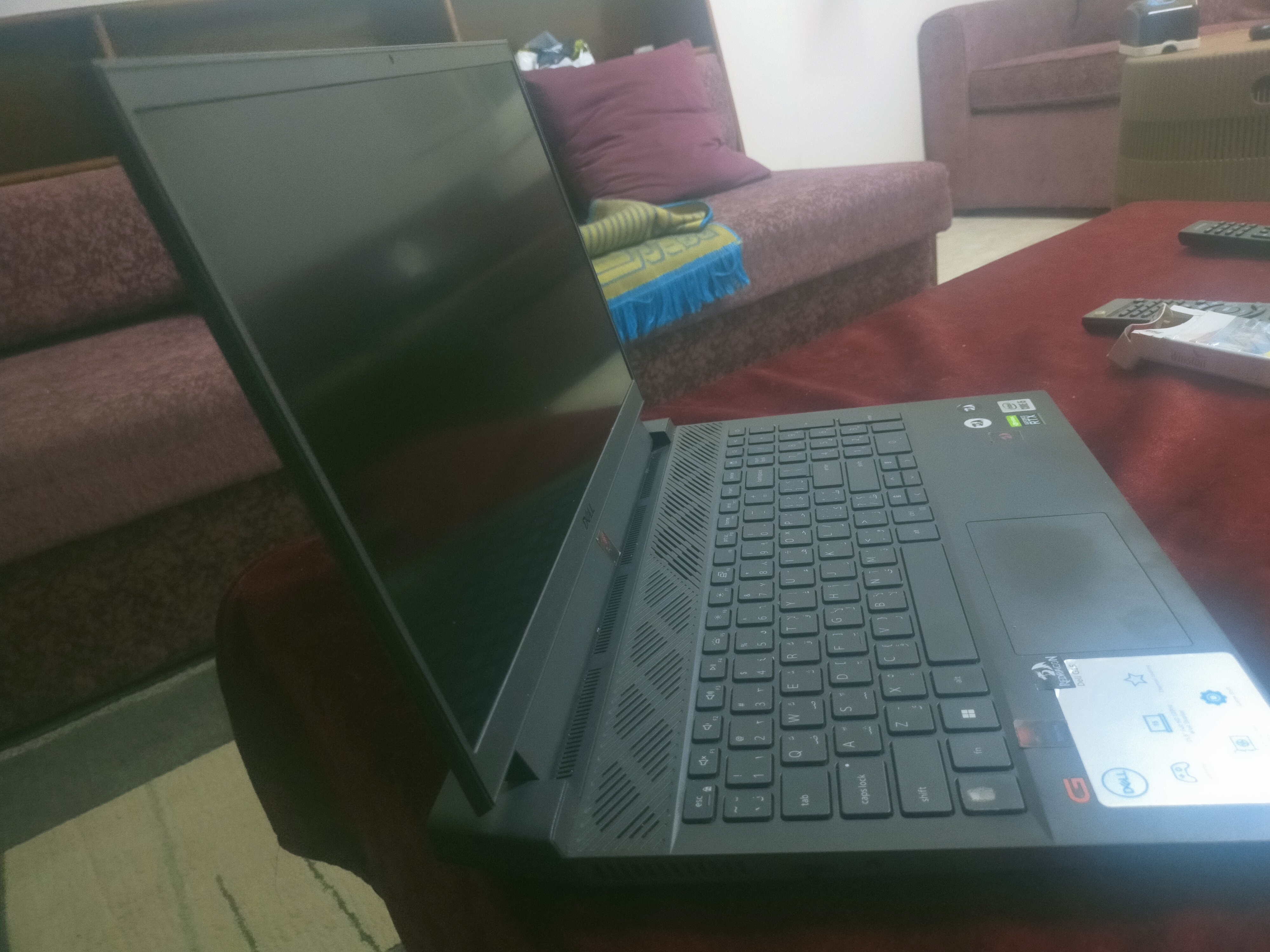 gaming dell 5510 , i5 , gen 10 , ram 16 , rtx 3050 for 29000