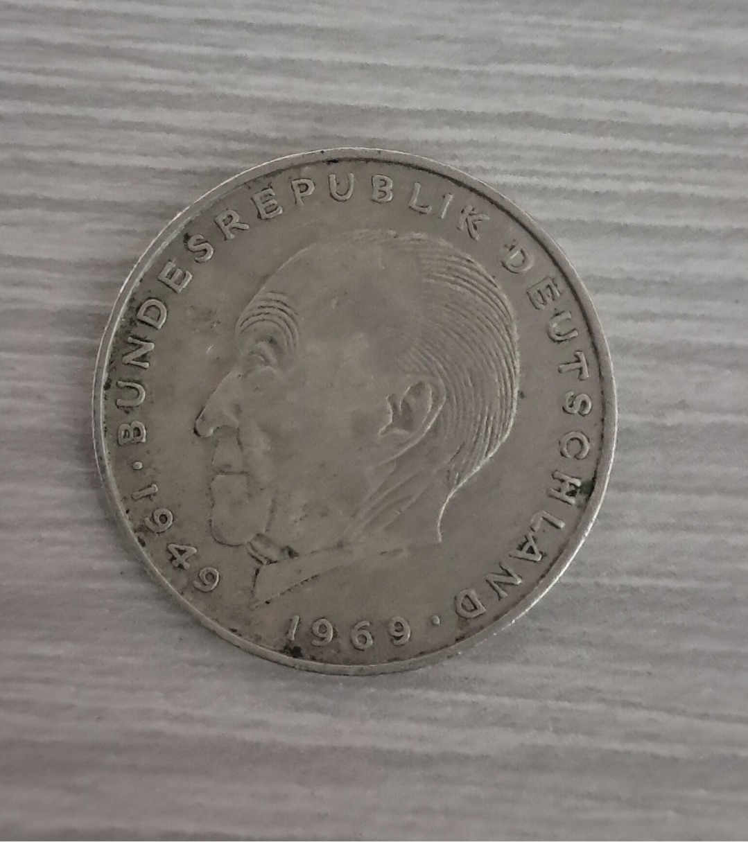 2 DEUTSCHE MARK BUNDESREPUBLIK DEUTSCHLAND