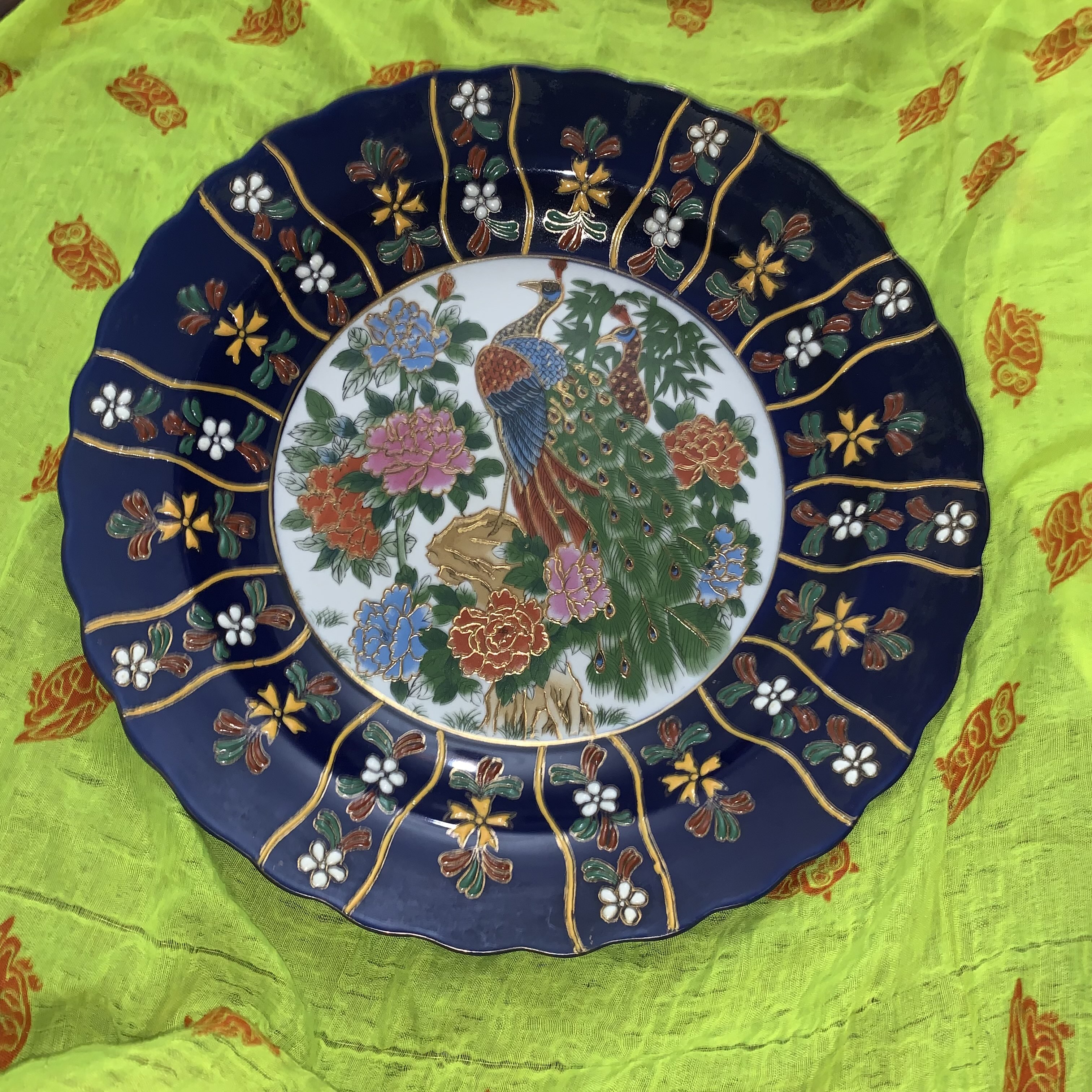 Original Chinese plate dating back to 1882