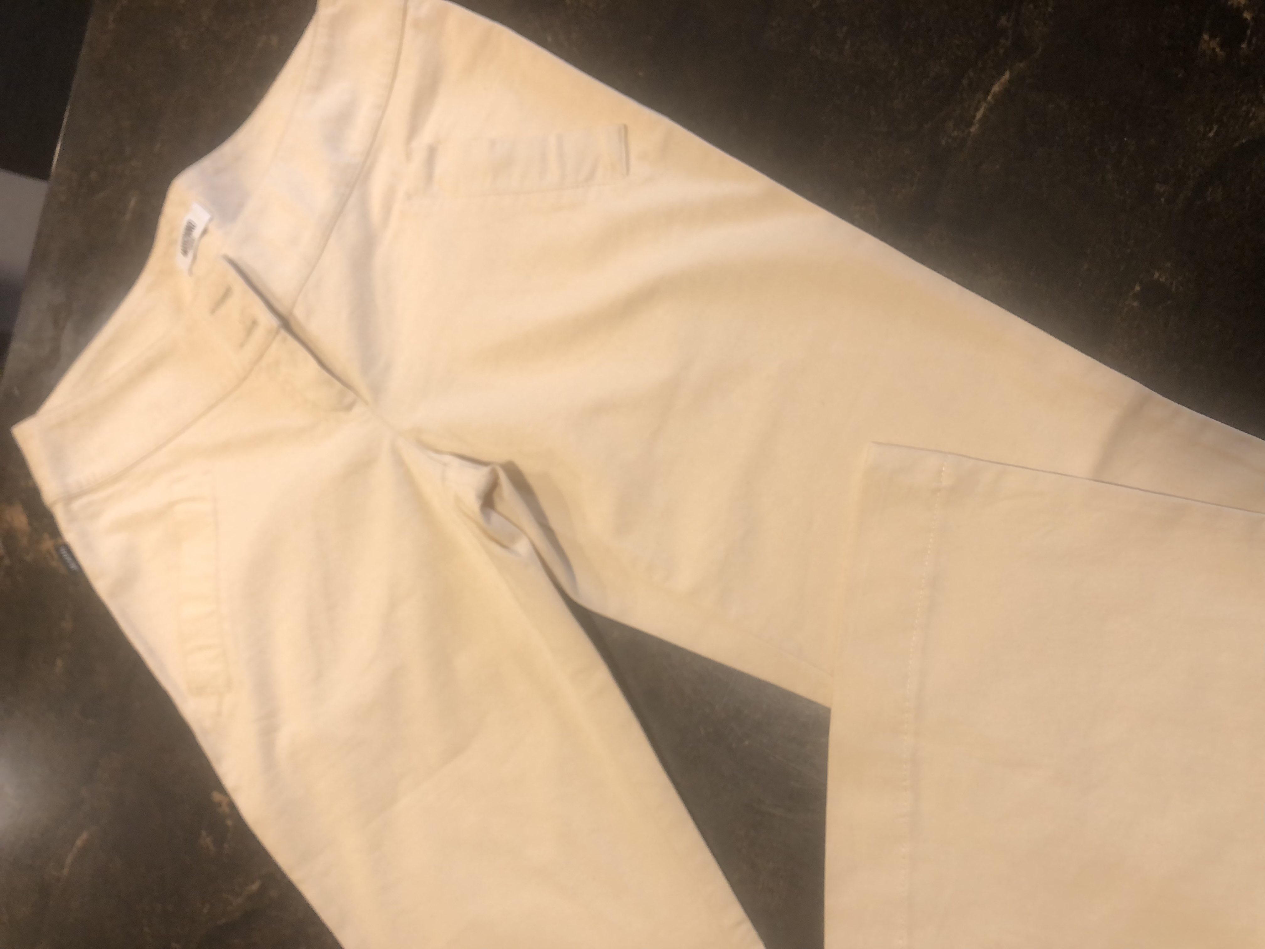 Moschino women’s beige flared jeans