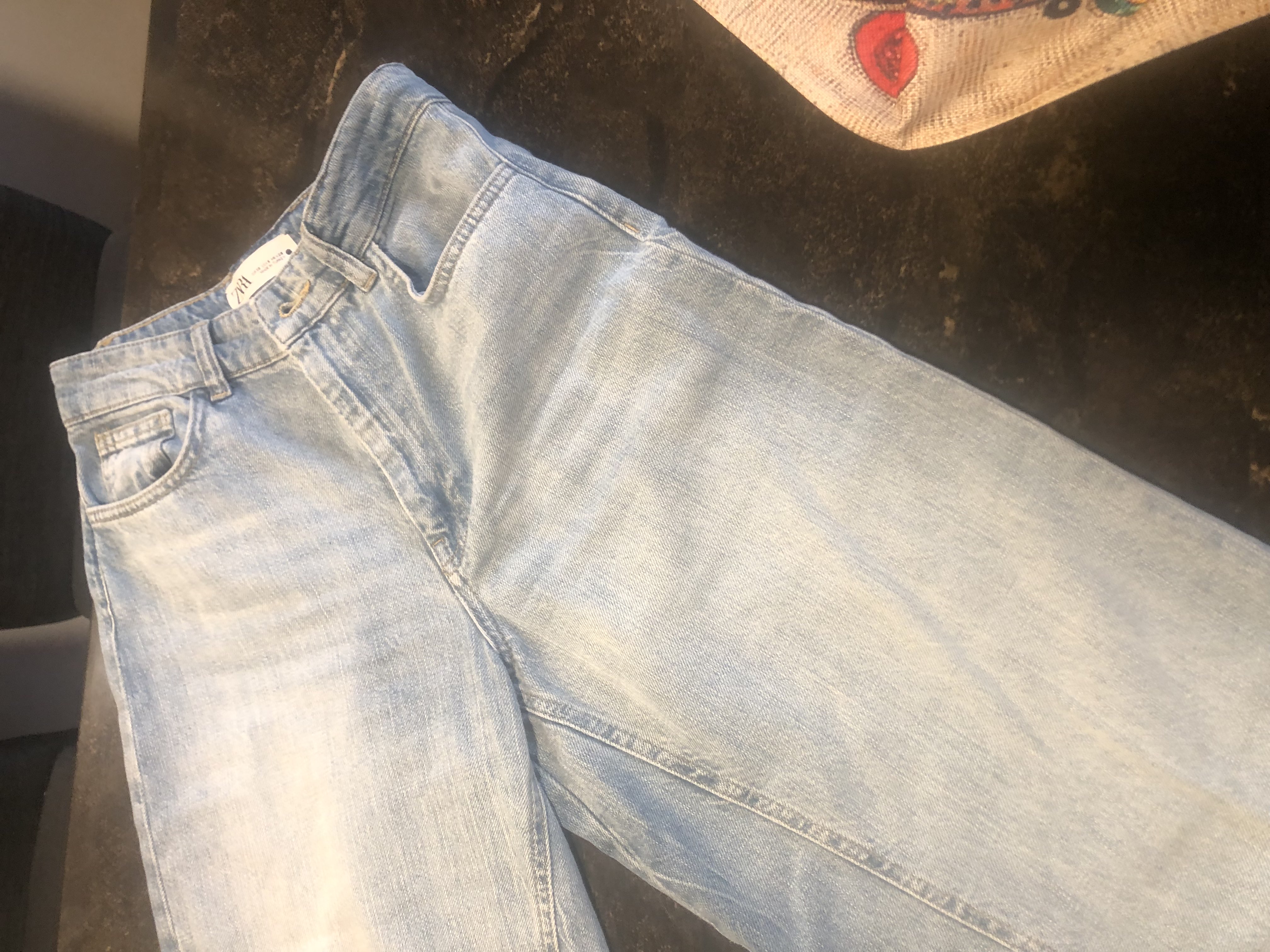 Zara wide jeans size 6 women