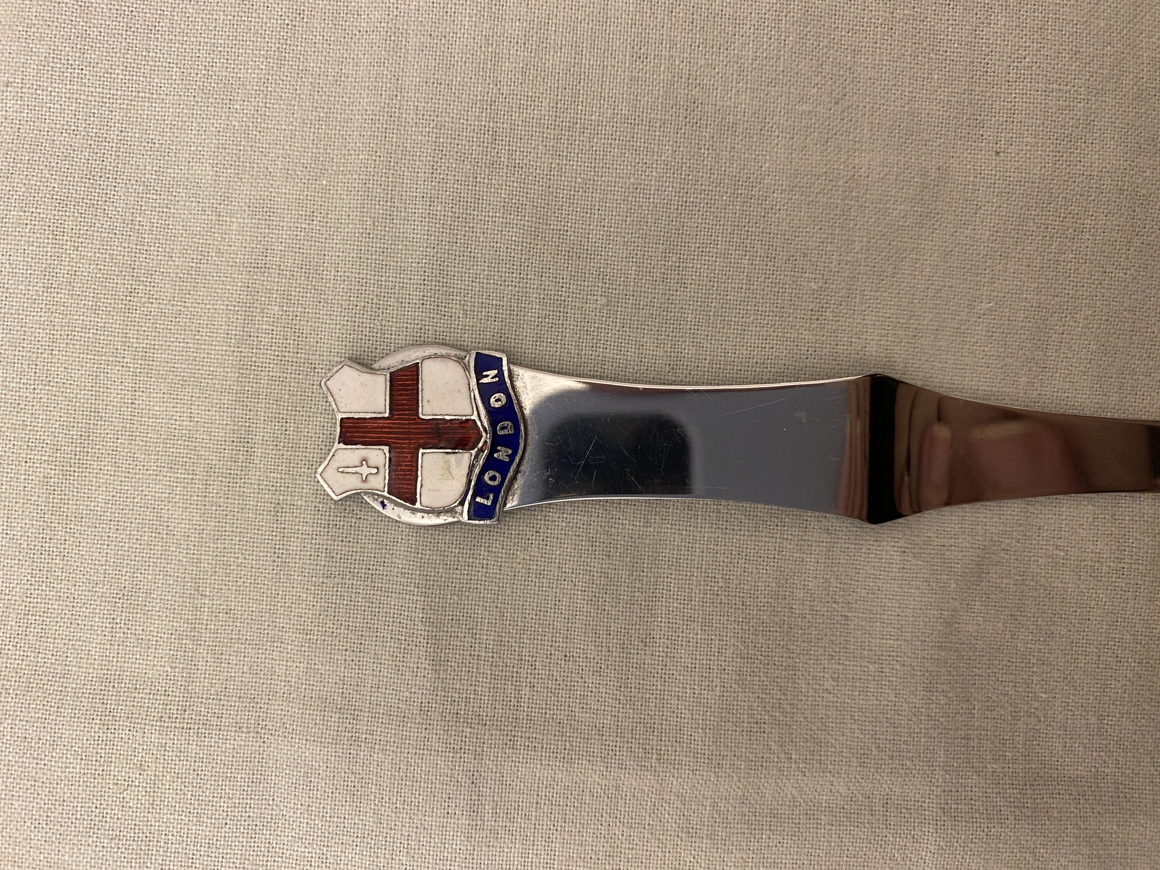 a vintage 157 year old letter opener