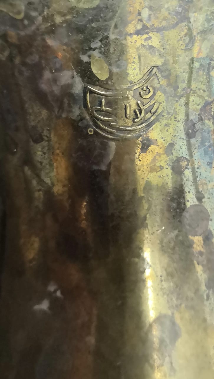 ثلاث دلات رسلان قديمة نحاس صناعة سورية