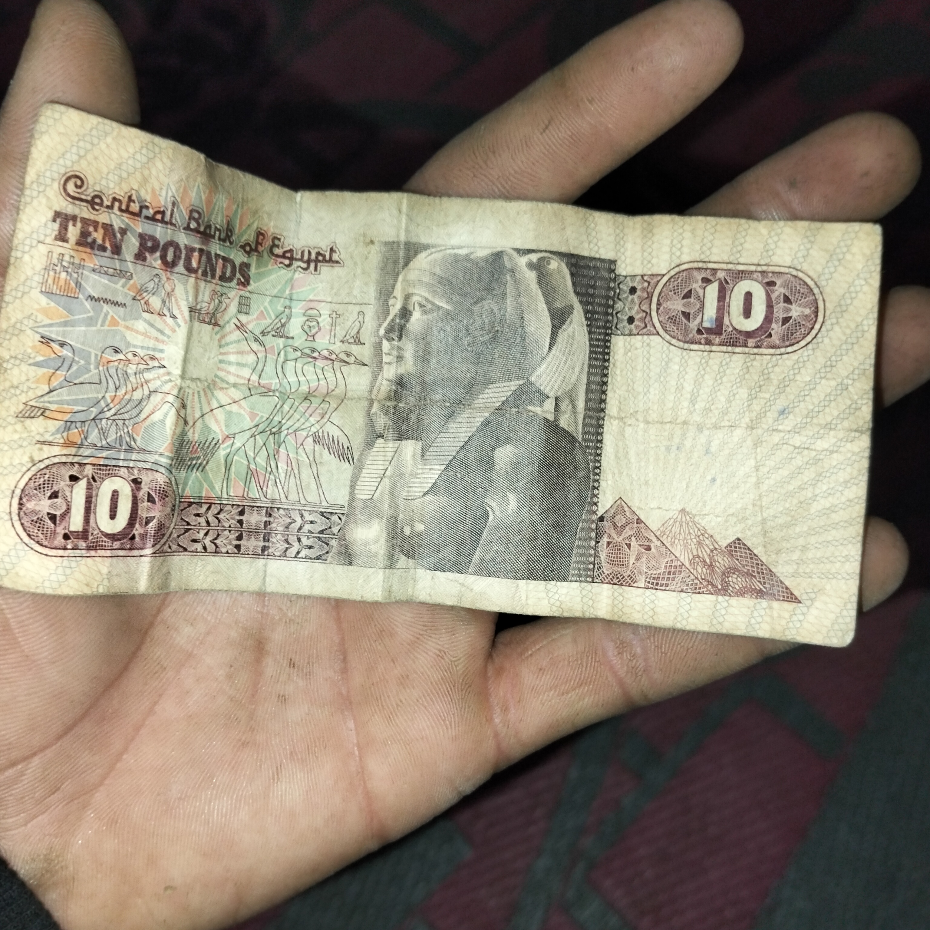 عشره جنيه مسجد الرفاعي تريخ العملاء 1911