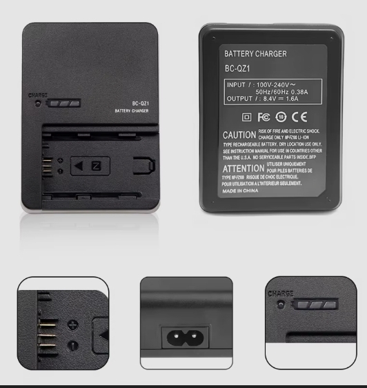 شاحن بطارية sony BC QZ1