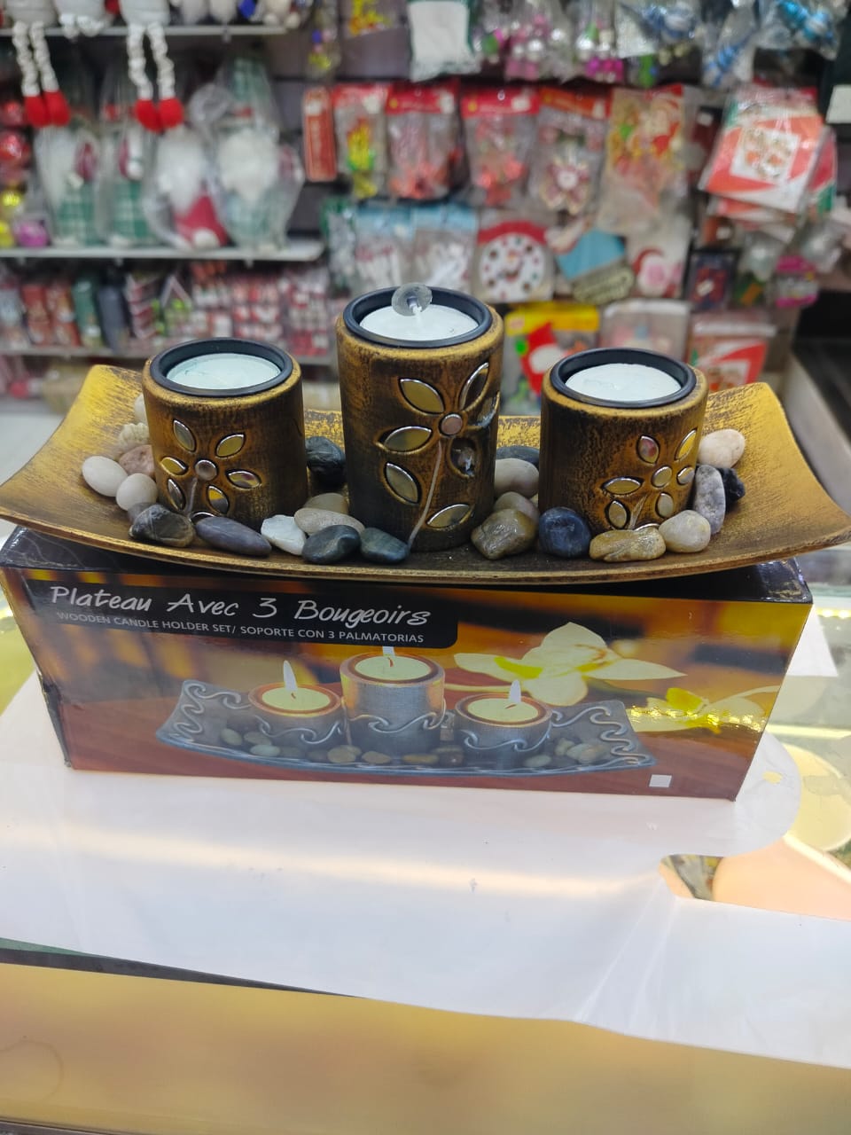 ✨ مزاد حامل الشموع الملكي – تحفة ديكور من الطبقة الراقية