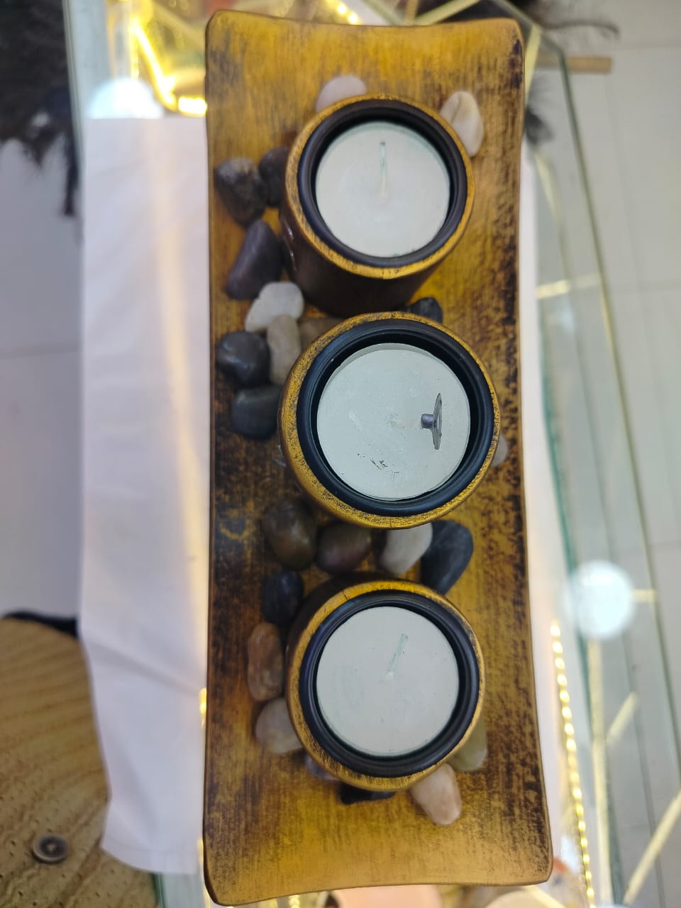 ✨ مزاد حامل الشموع الملكي – تحفة ديكور من الطبقة الراقية