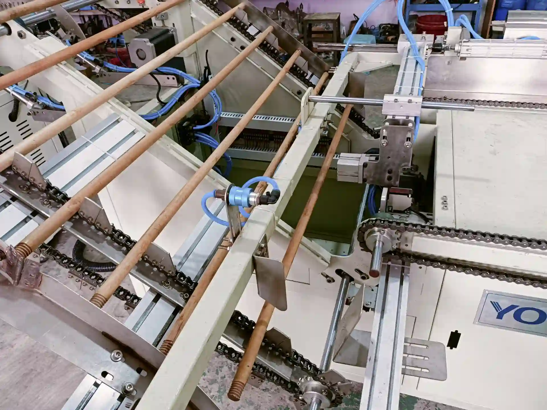 خط تصنيع عصايات خشب