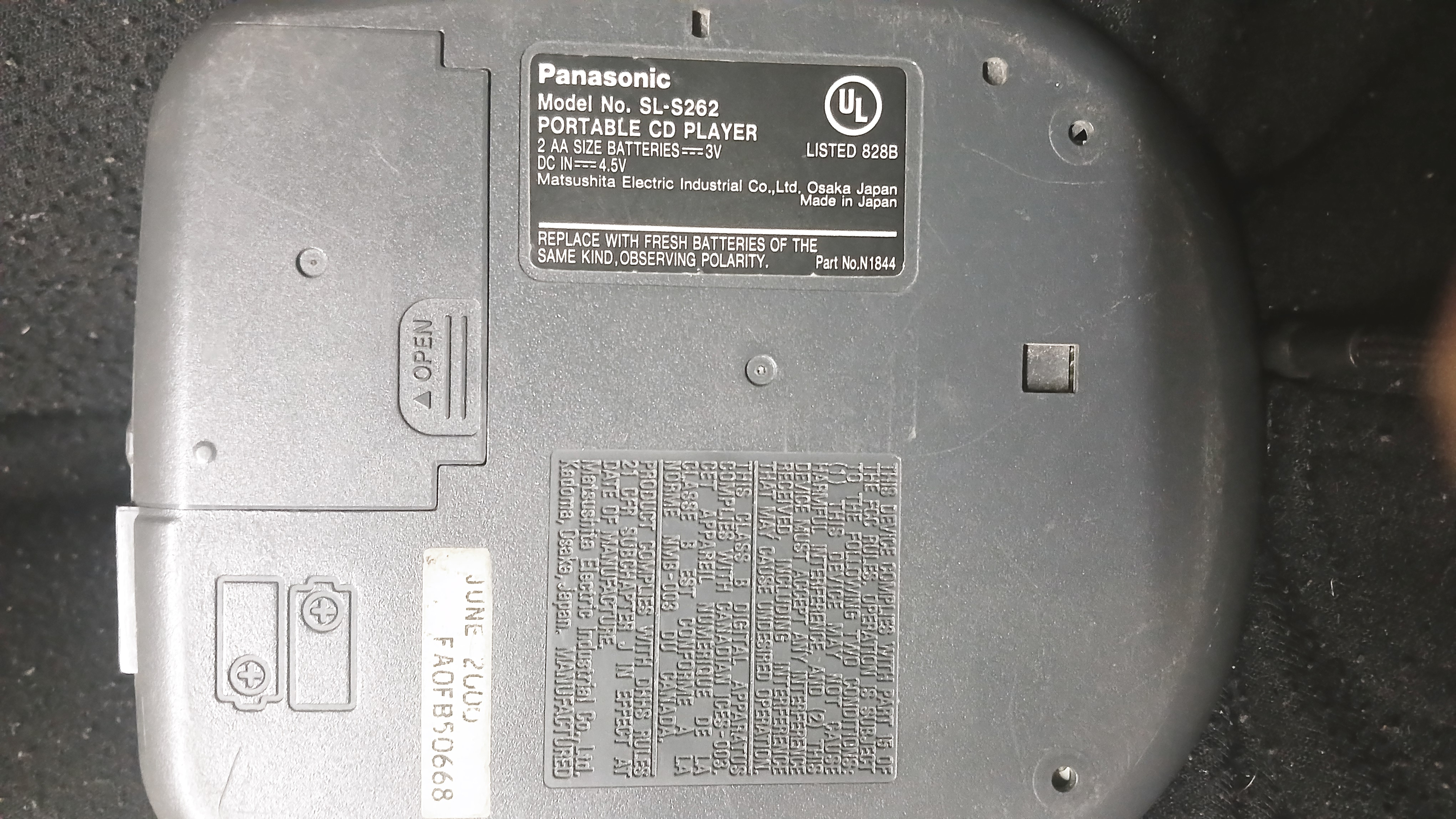 Portable cd player original