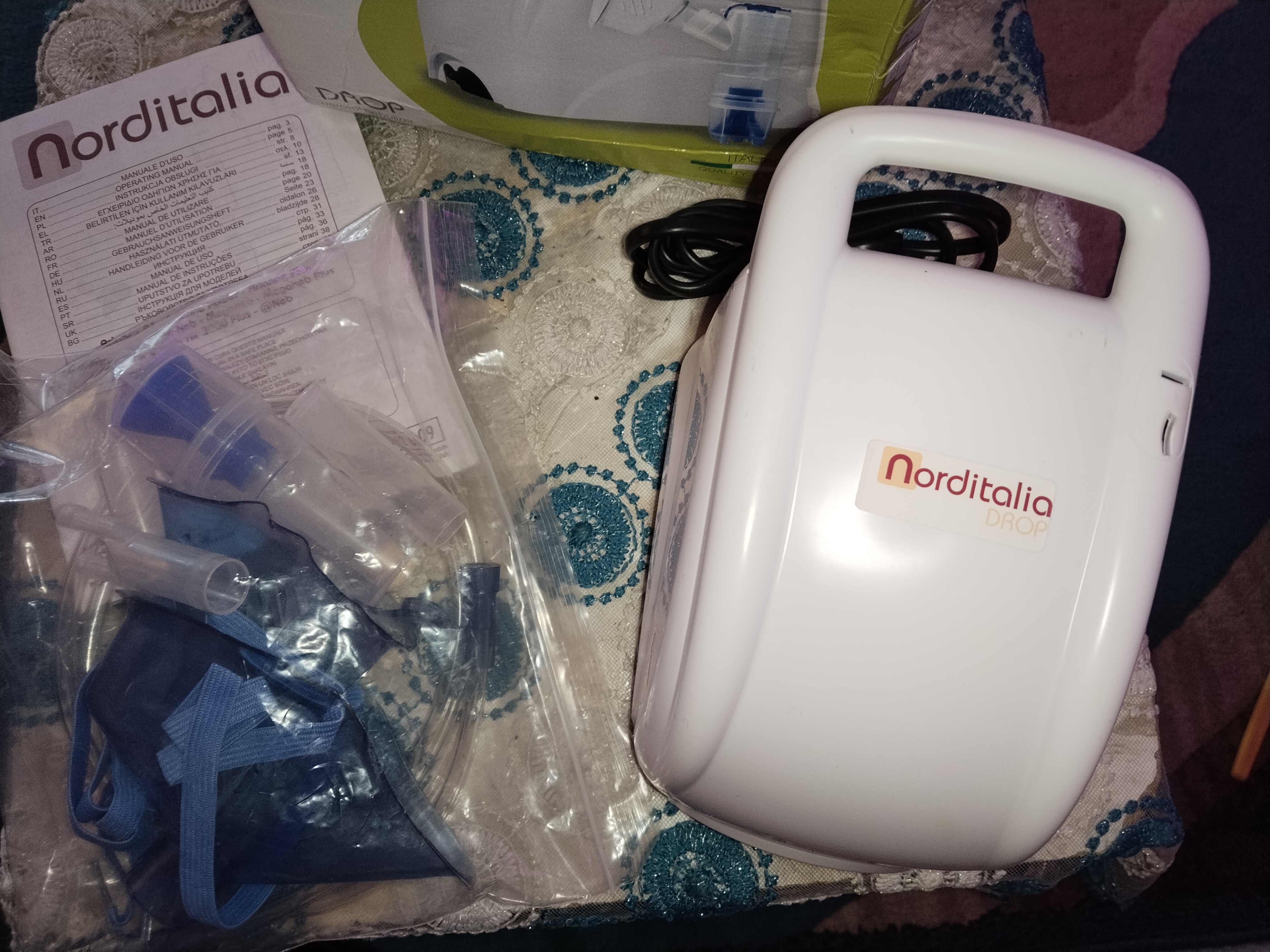 Norditalia Drop جهاز استنشاق بخار طبي ايطالي