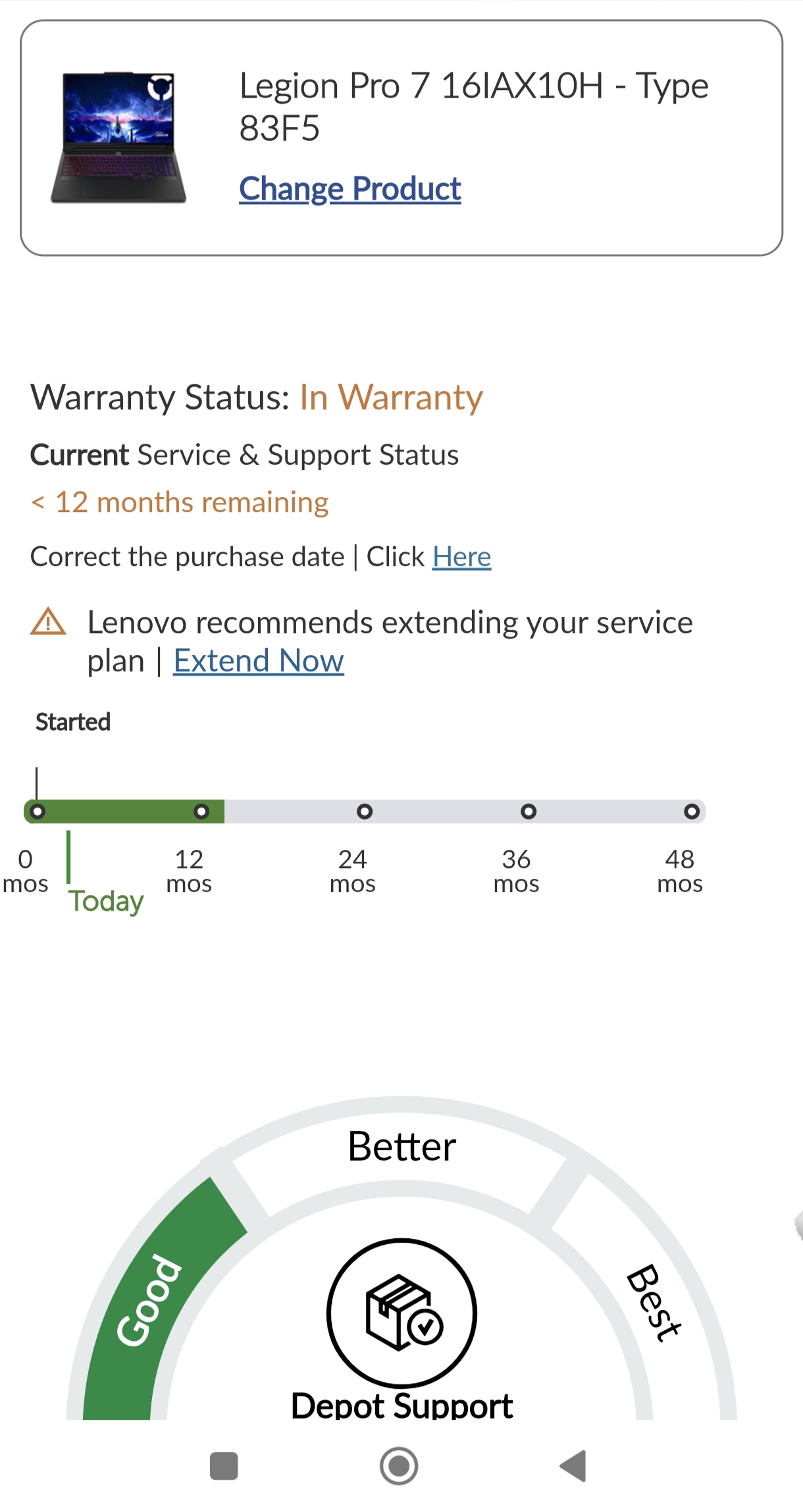 Lenovo Legion Pro 7i , new ,  never out of box , open seal