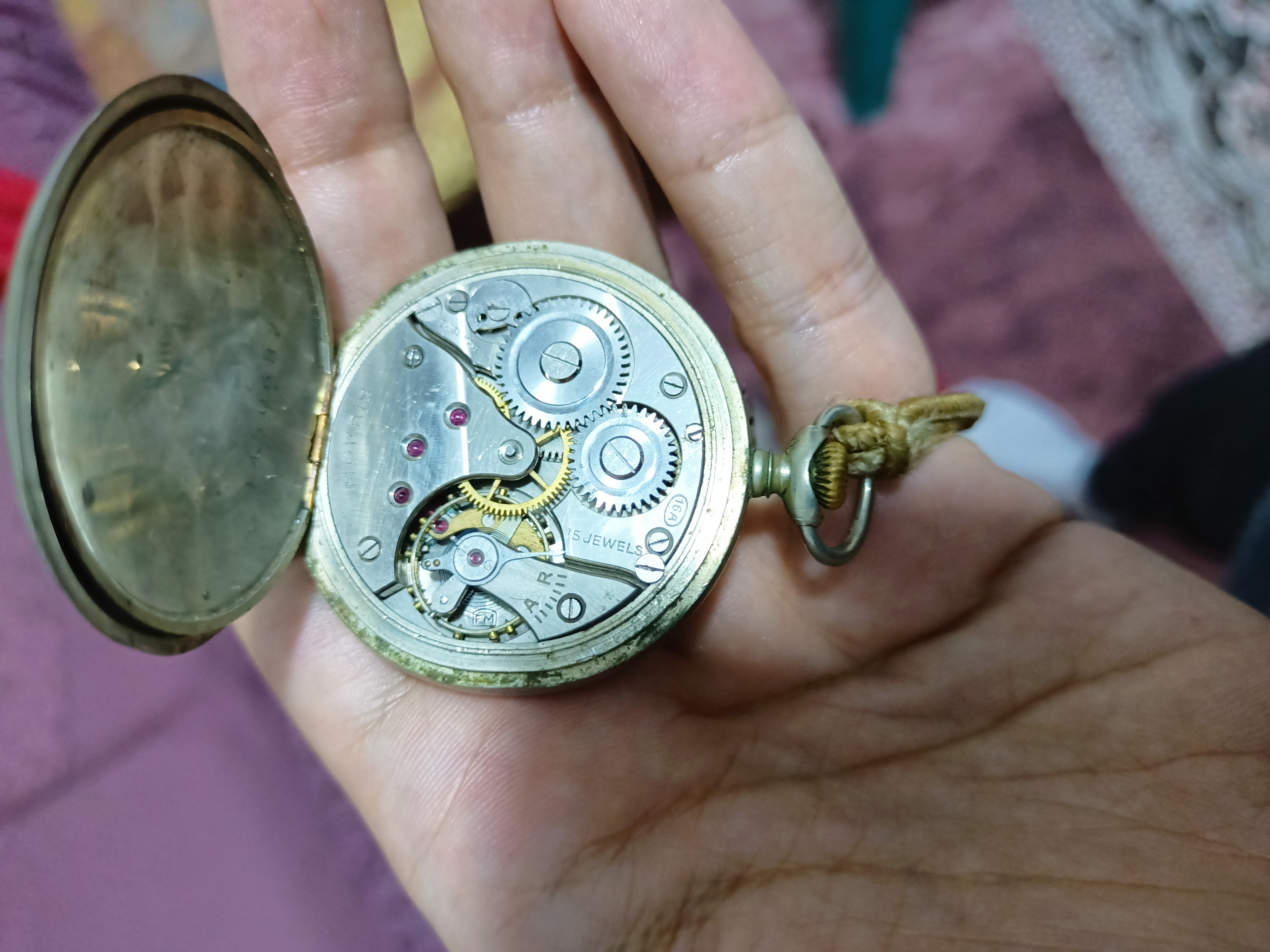 ساعة ترام القاهره الاصليه 15 جوهره