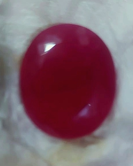 لهواة النوادر جوهره ياقوت اصلي الطبيعي ها