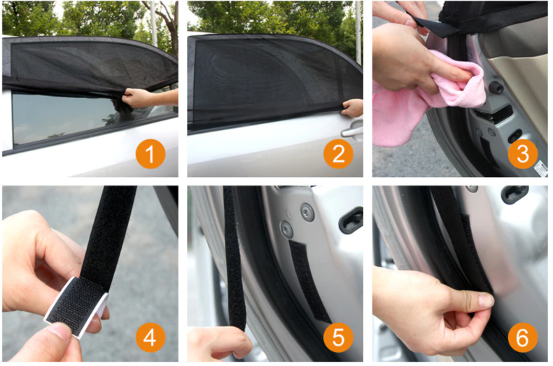 شماسه باب عربيه خلفيه ( باكدج قطعتين )