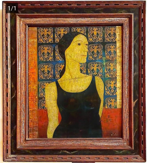 لوحة أصلية نسخة وحيدة بالعالم  - Antoon Catrie