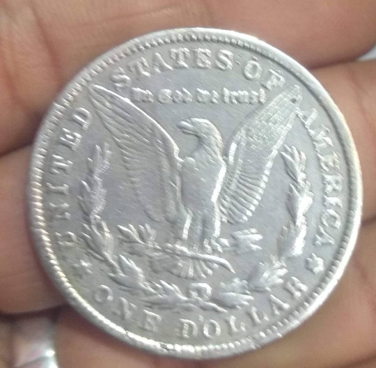 silver coin One Dollar