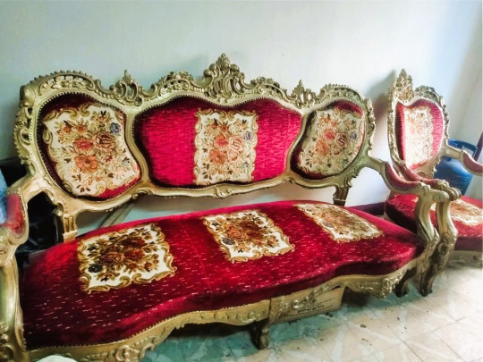 صالون انتيك خشب زان للبيع