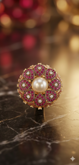 خاتم على شكل تاج ملكي "ماركة كينج"