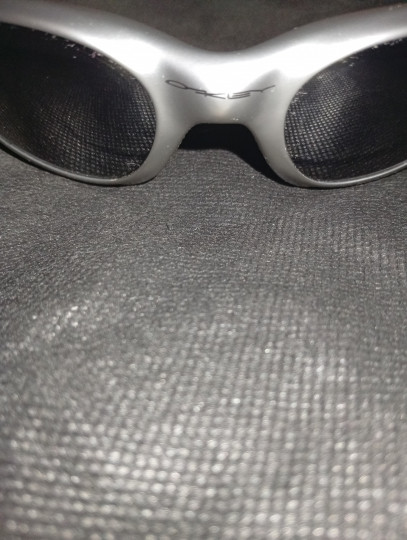 2000 Oakley Eye Jacket® 2.0 FMJ Black Iridium Vintage SunglassesOakley made in usa