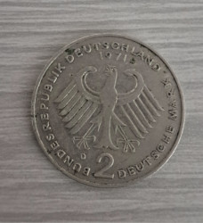 2 DEUTSCHE MARK BUNDESREPUBLIK DEUTSCHLAND