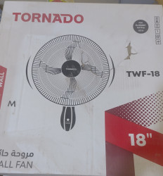 مروحة تورنيدو حائط 18 . . لسة جديدة