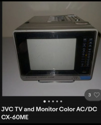 تليفزيون محمول JVC  ملون للسيارات والرحلات