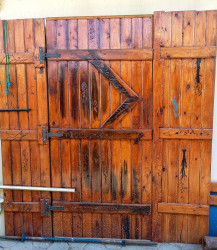 antique wooden door